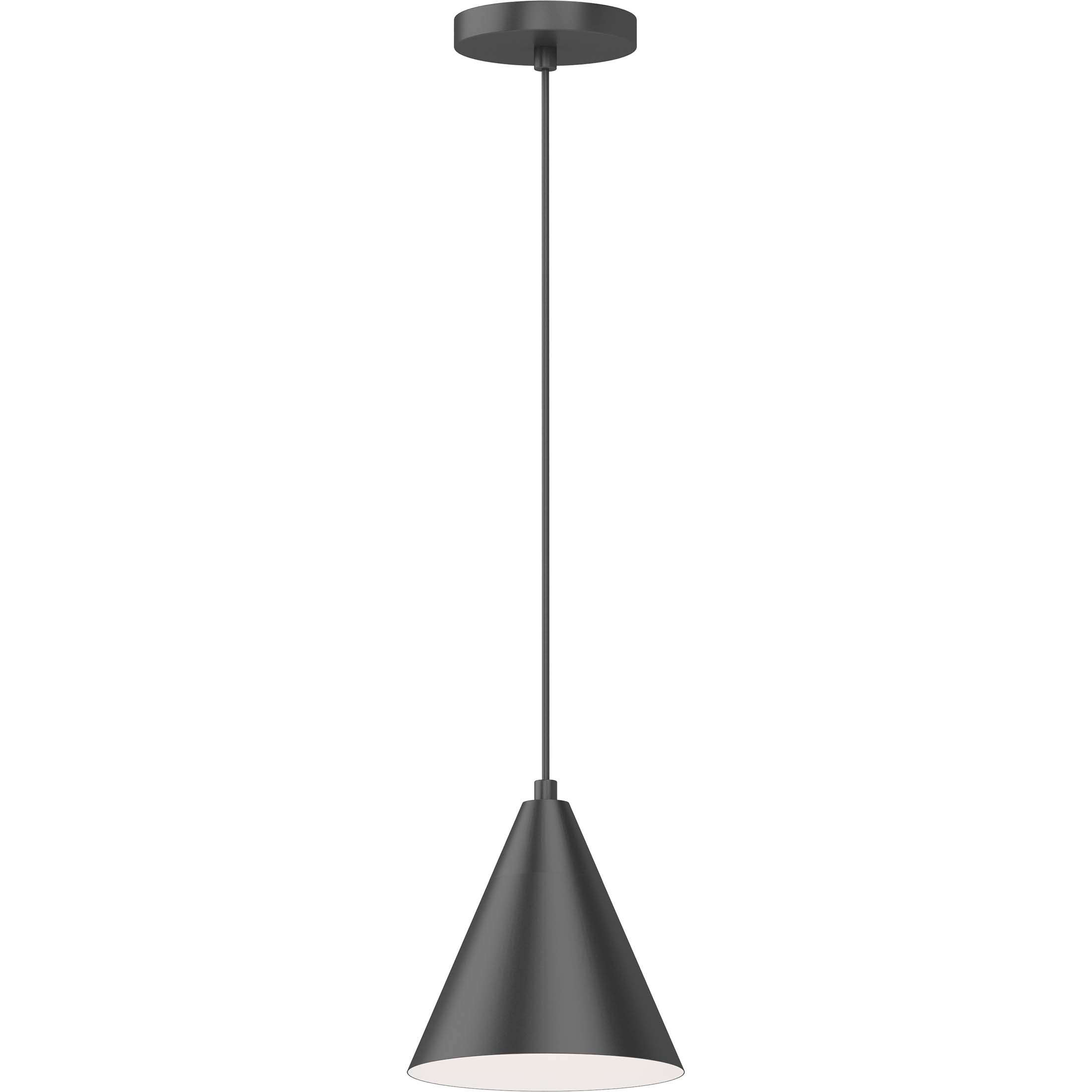 2611-5 Black 1-Light Pendant - QuantaLight